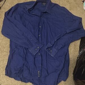 Dockers Men's Blue Dress Shirt